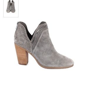 Vince Camuto Fileana Chunky Suede Bootie